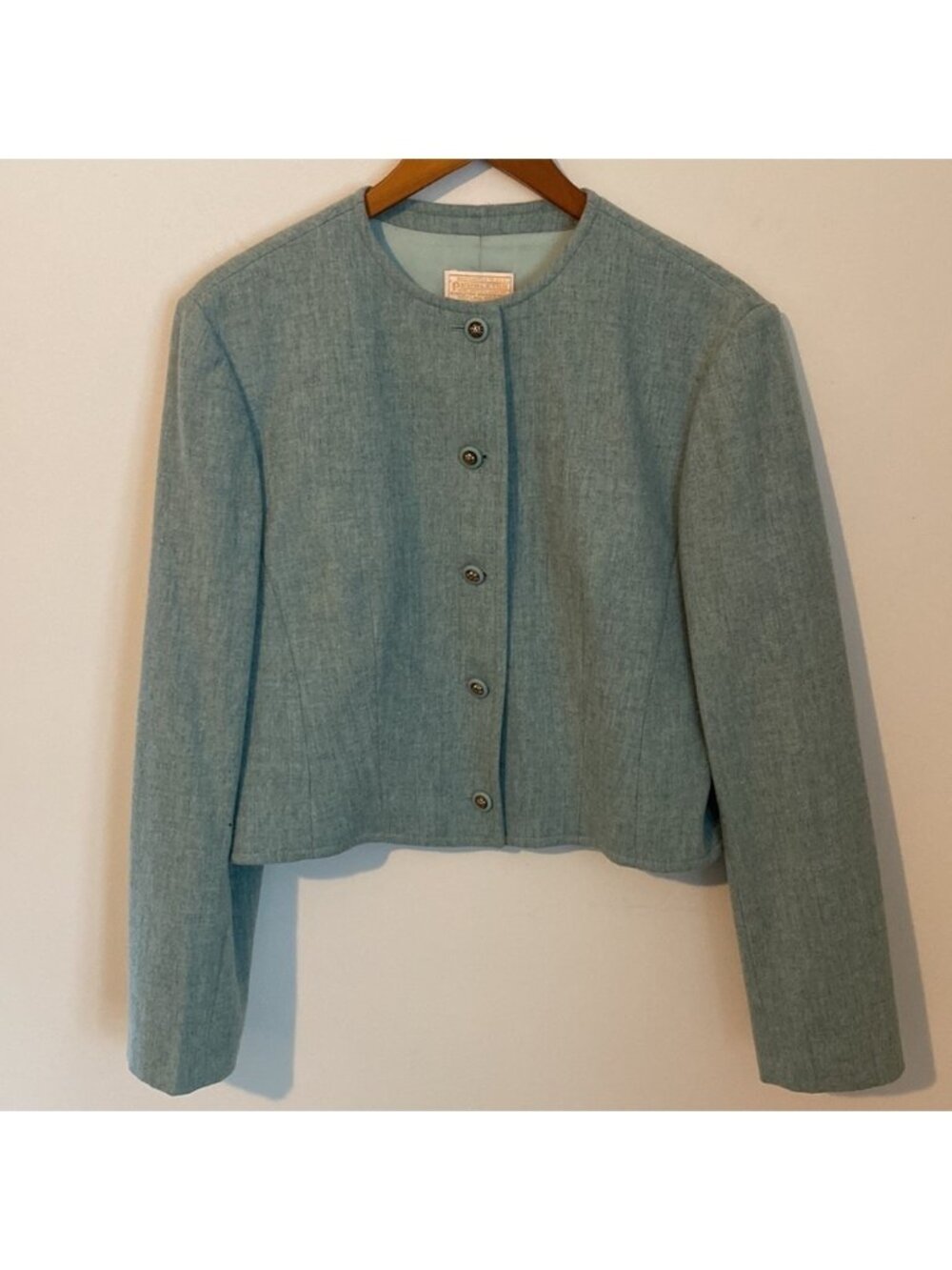 Vintage Pendleton cropped wool jacket